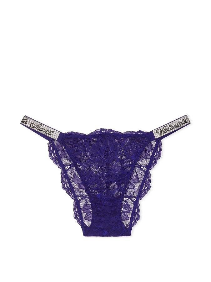 Shine Strap Lace Cheeky Panty image number 2
