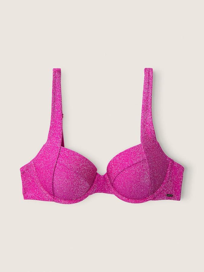 Shimmer Push-Up Bikini Top image number 2
