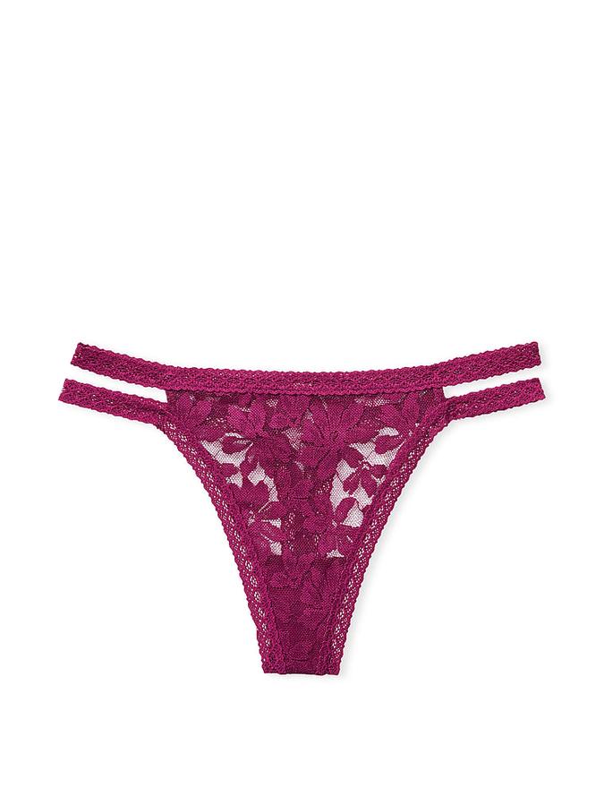 &nbsp;Lace Strappy Thong Panty image number 2