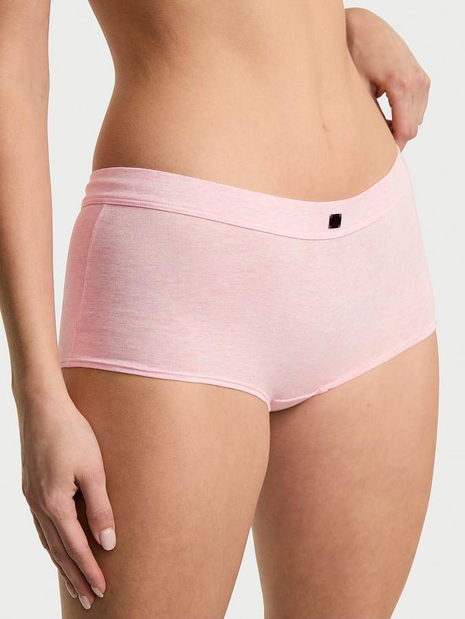 Logo Cotton Boyshort Panty