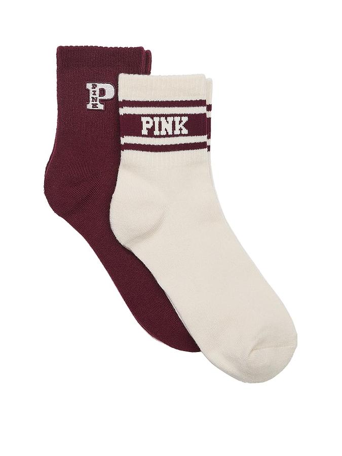 2-Pack Quarter Socks