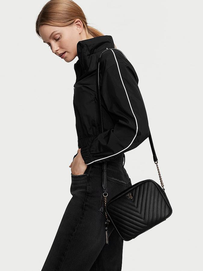 The Victoria Crossbody Camera Bag Black image number 2