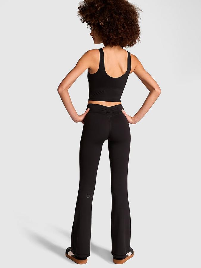 Relay Ruched Flare Leggings