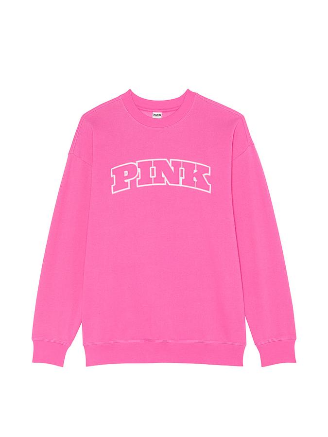 Ivy Fleece Oversized Crew Sweatshirt image number 2