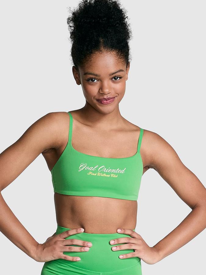 Relay Square-Neck Sports Bra