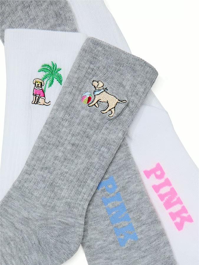 2-Pack Crew Socks