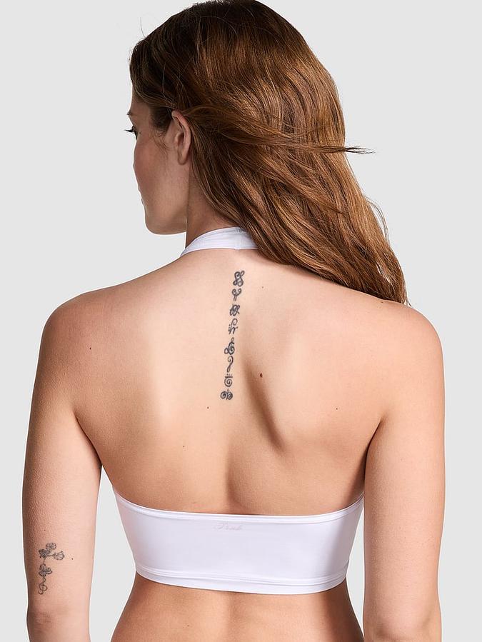 Base Stretch Halter Bra Top