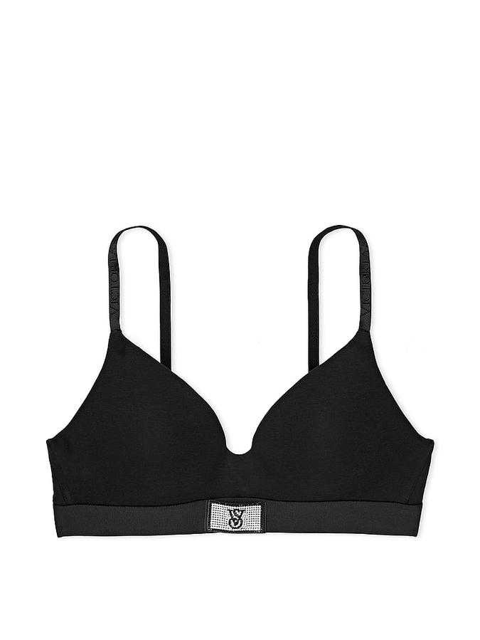 Shine Patch T-Shirt Wireless Bra