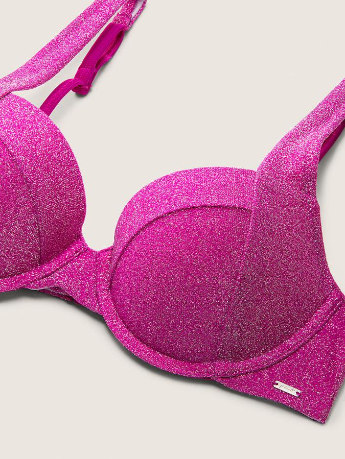 Shimmer Push-Up Bikini Top image number 3