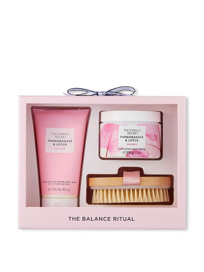 Pomegranate Lotus Natural Beauty Body Care Ritual Kit