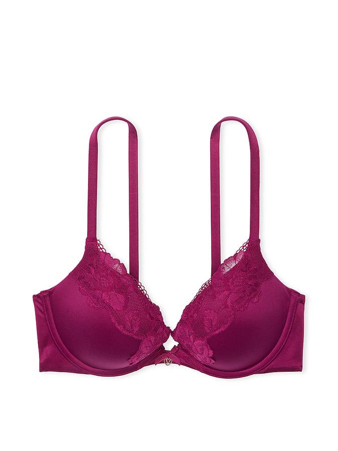 Lace-Trim Push-Up Bra