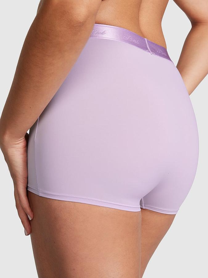 Logo Micro High-Waist Boyshort Panty