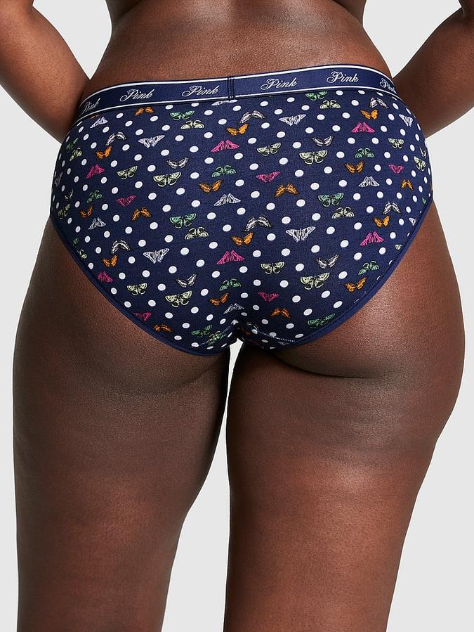 Logo Cotton Hiphugger Panty