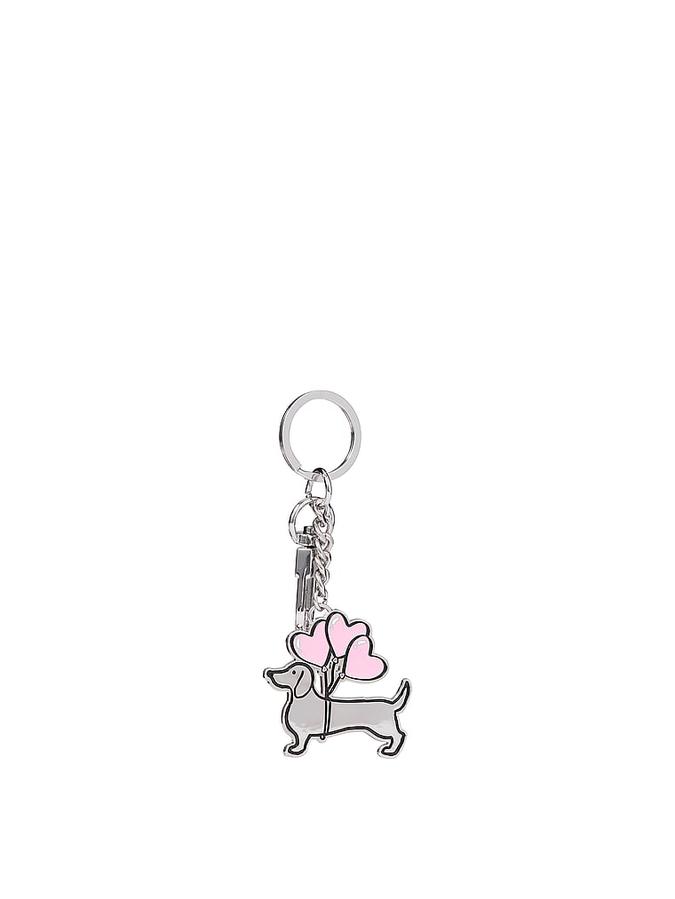 Heart Dog Keychain