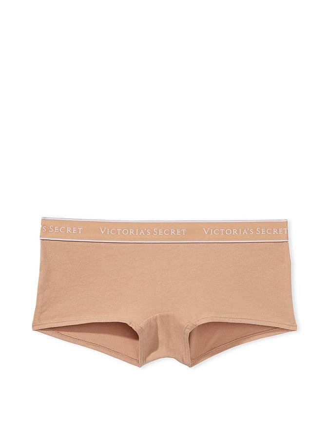 Logo Cotton Boyshort Panty image number 2