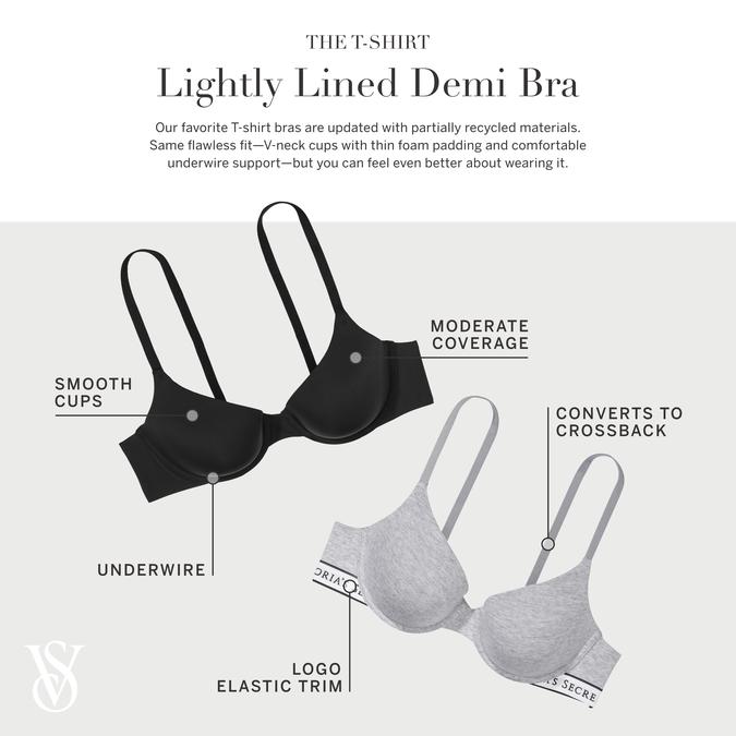 Lightly Lined Demi Bra image number 3