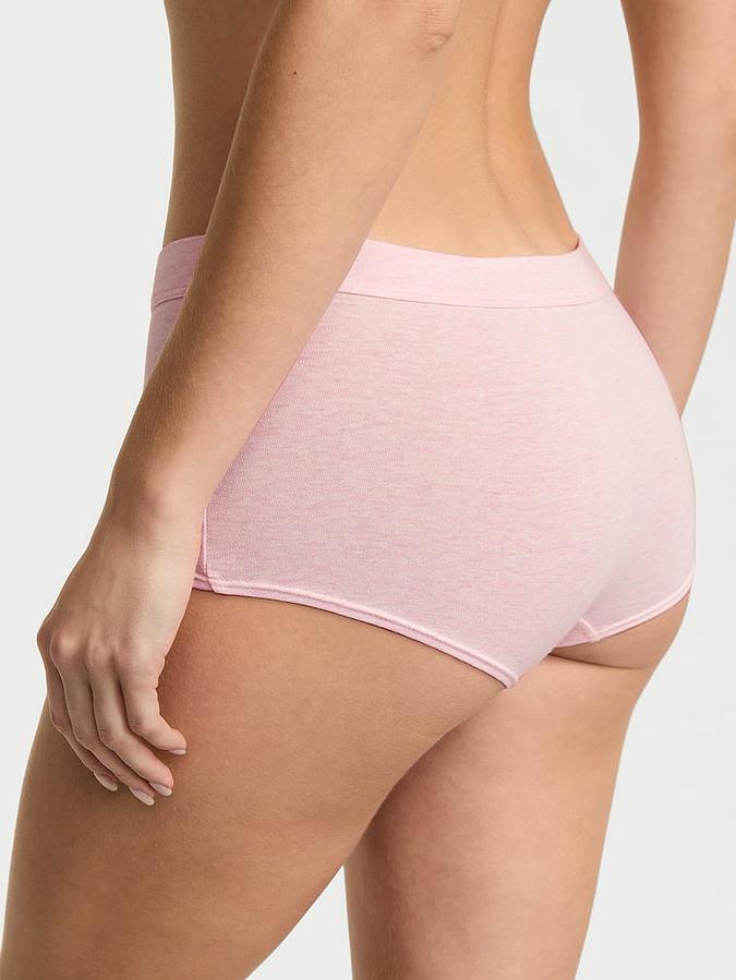 Logo Cotton Boyshort Panty