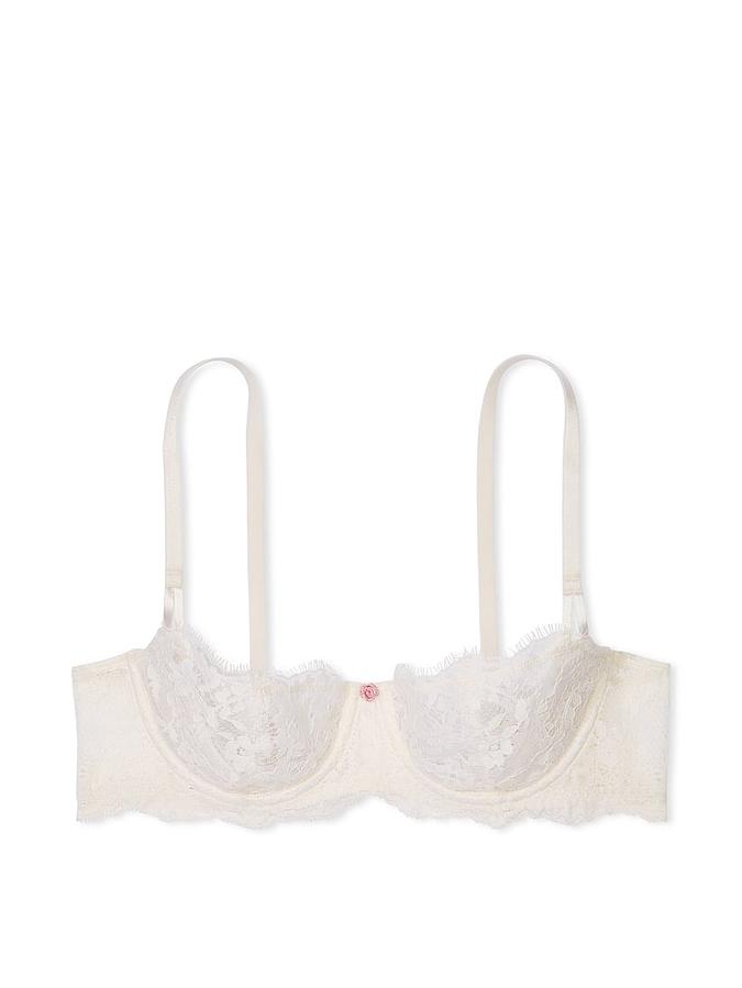 Wicked Unlined Lace Balconette Bra image number 2