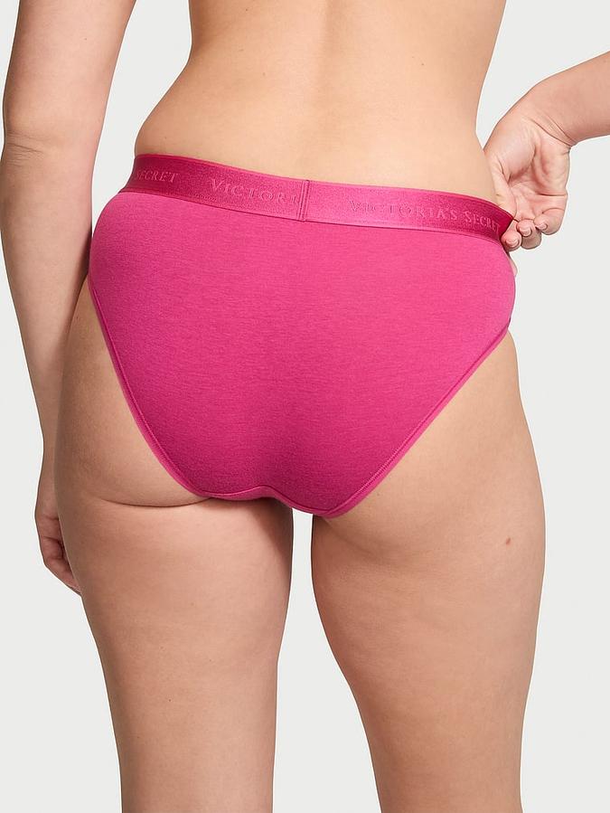 Logo Cotton Hiphugger Panty
