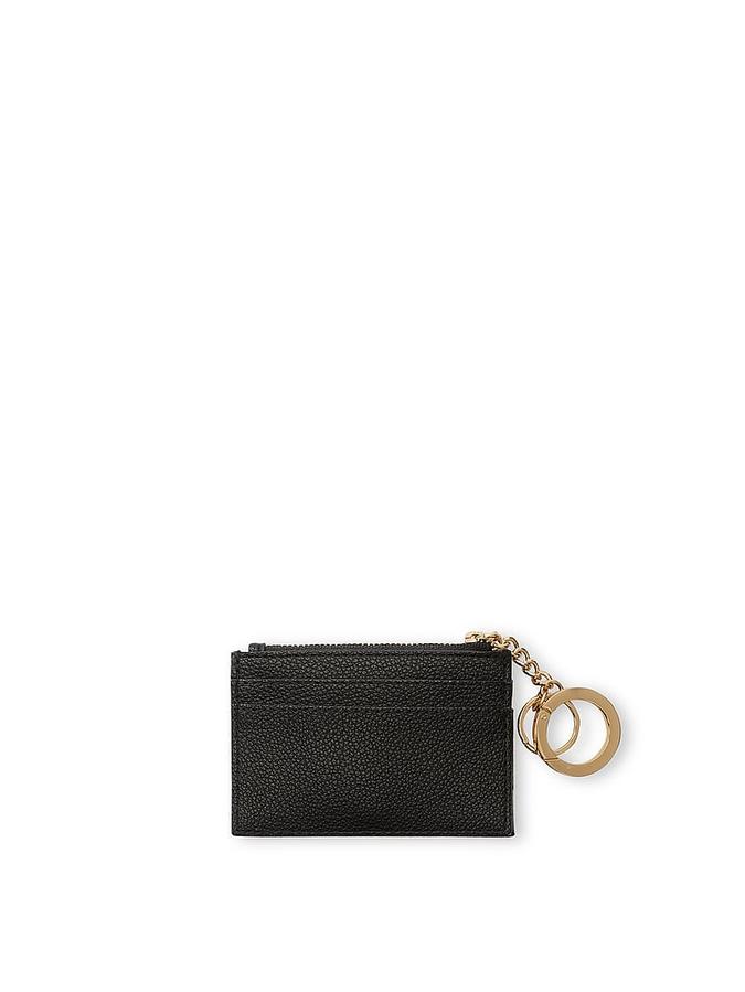 The Victoria Card Case Keychain Black