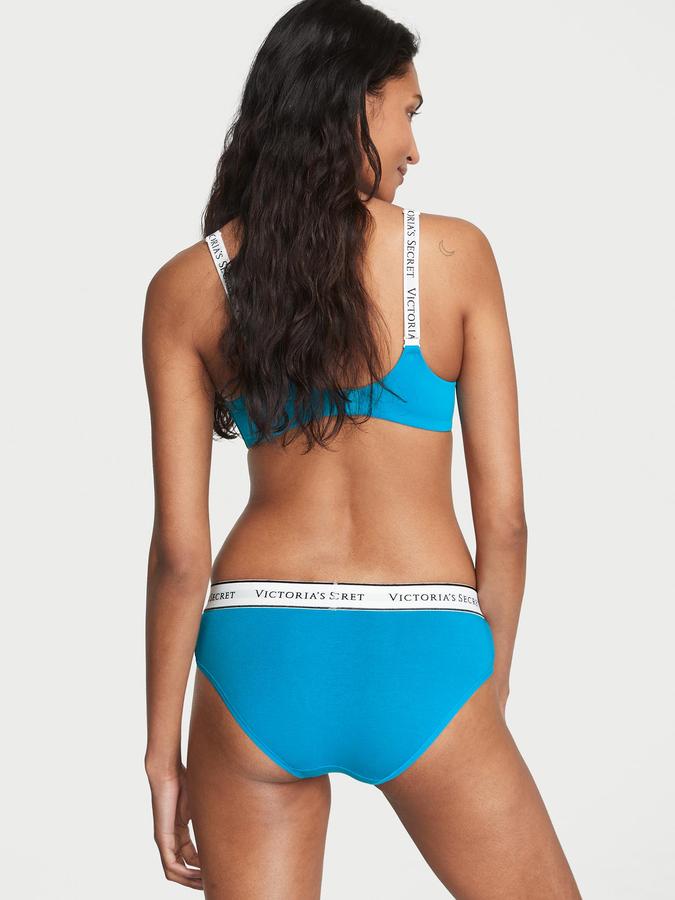 Logo Cotton Hiphugger Panty
