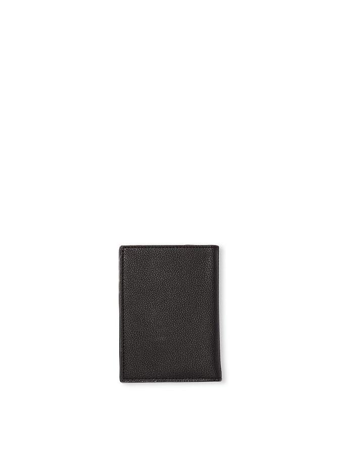 The Victoria Black Passport Holder Black