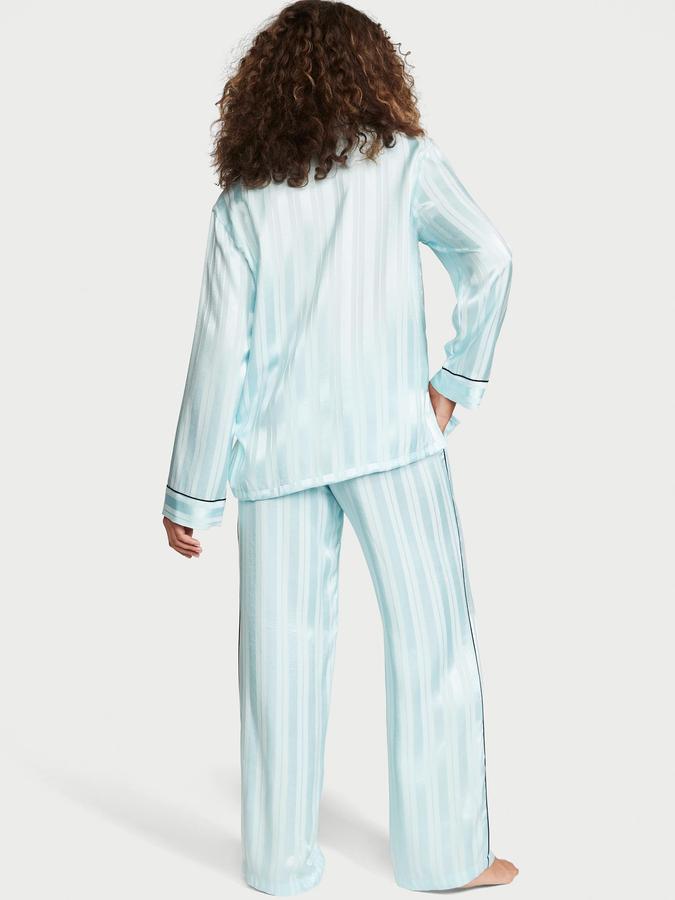 Striped Long Pajama Set