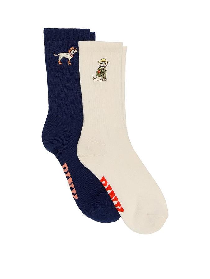 2-Pack Crew Socks