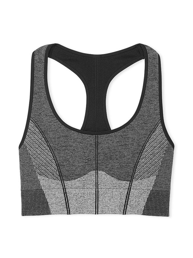 Seamless Marl Longline Sports Bra image number 2