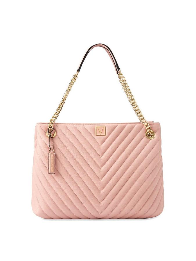 The Victoria Shoulder Tote Orchid Blush