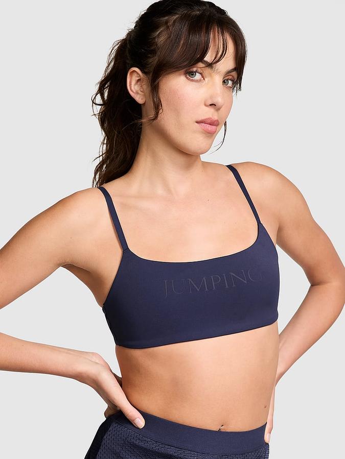 Relay Square-Neck Sports Bra