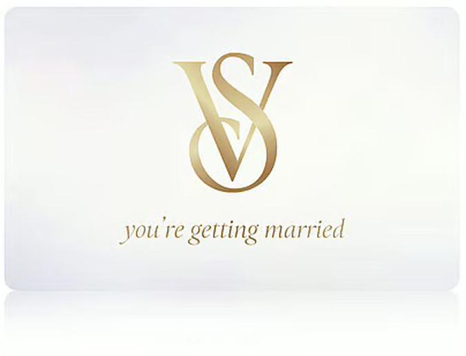 VS eGift Card- You're getting Married