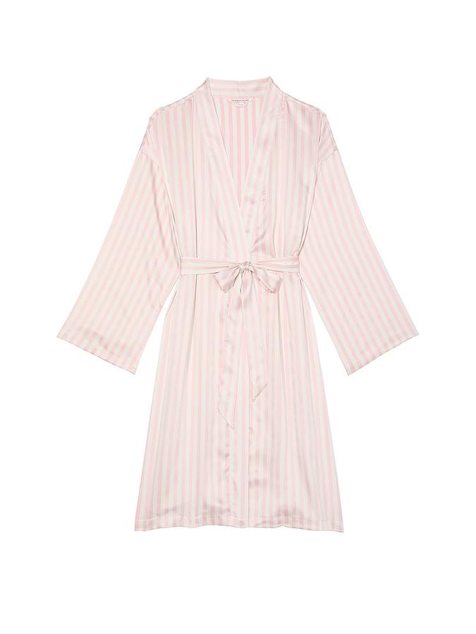 Satin Midi Robe image number 2