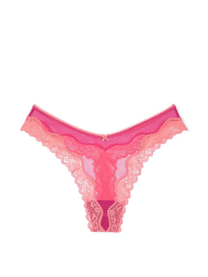Tease High-Leg Scoop Thong Panty