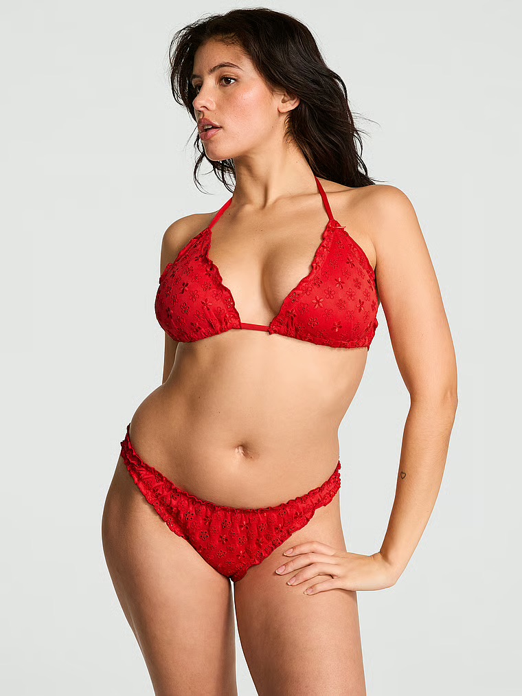 Hudson Eyelet Cheeky Bikini Bottom