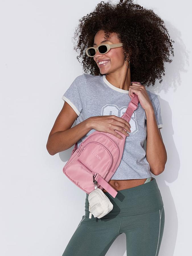 Nylon Sling Backpack image number 3