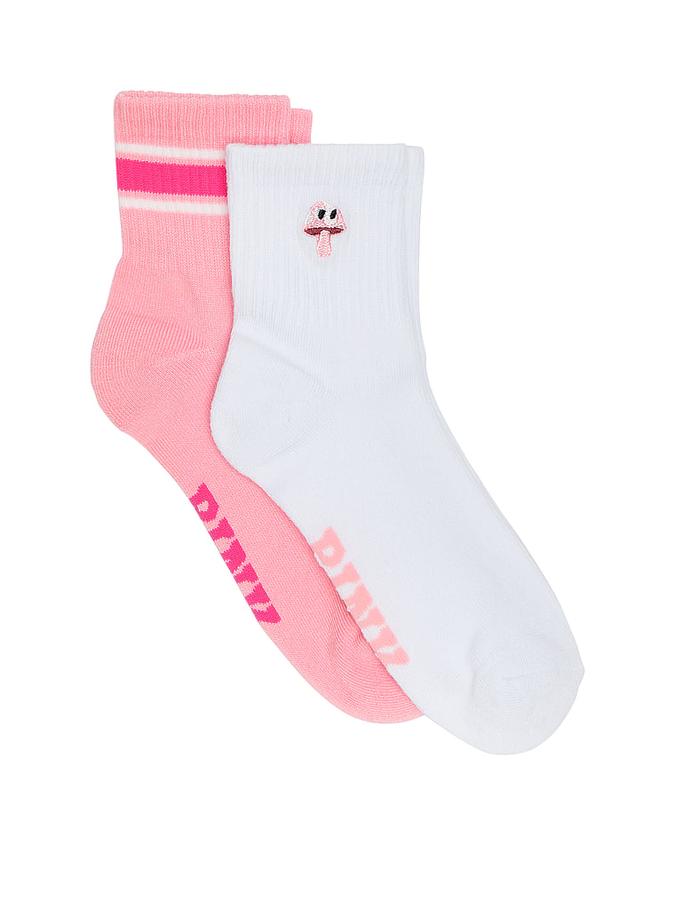 2-Pack Quarter Socks