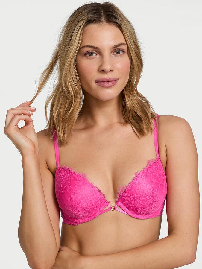 Rose Lace Push-Up Bra