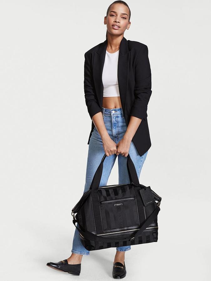 The Victoria Getaway Overnight Bag Black