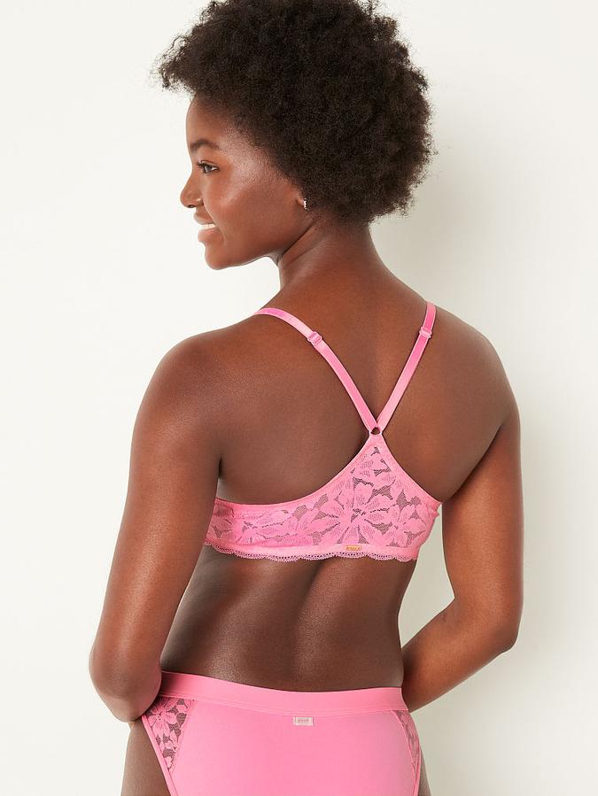 Lace Push-Up Front Close Bralette