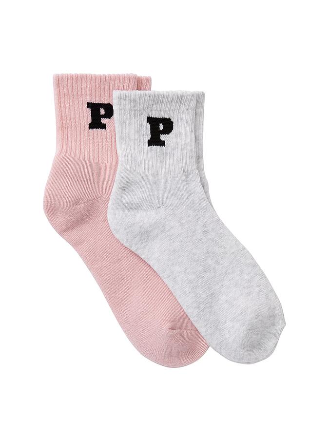 2-Pack Quarter Socks