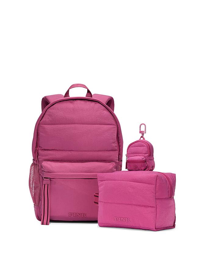 Quilted Puffer Backpack image number 3