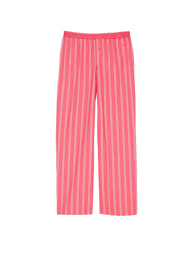 Cotton Poplin Logo Sleep Pants image number 2