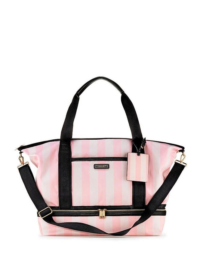 The Victoria Getaway Overnight Bag Iconic Stripe image number 5