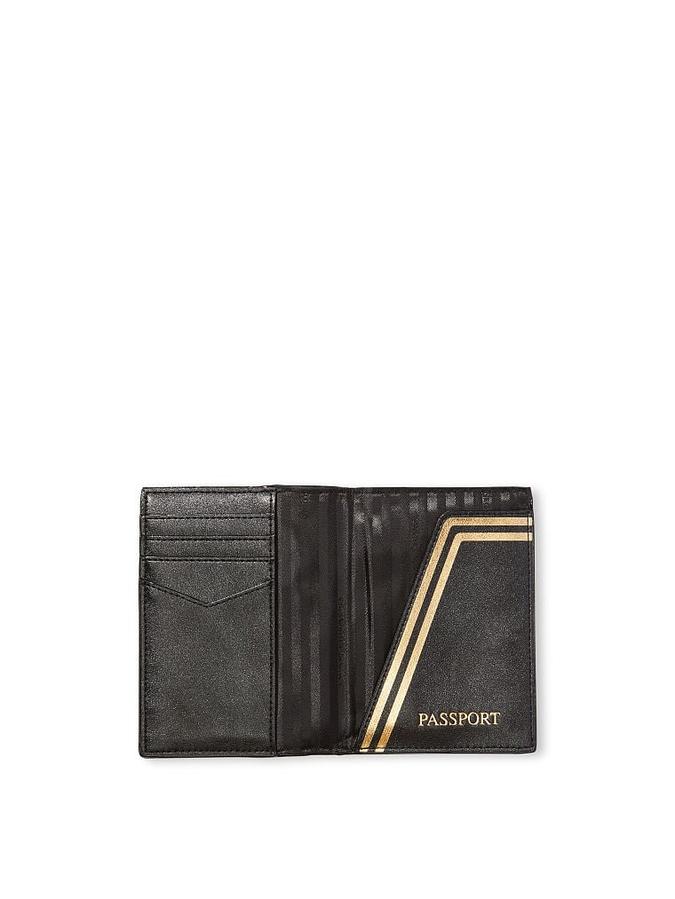The Victoria Black Passport Holder Black image number 2
